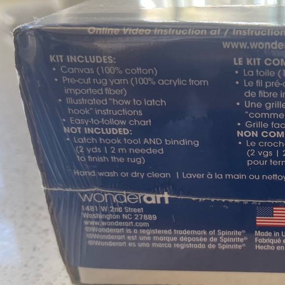 WonderArt Latch Hook Kit Treble Clef - Picture 3 of 3